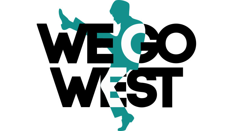 We Go West Лого